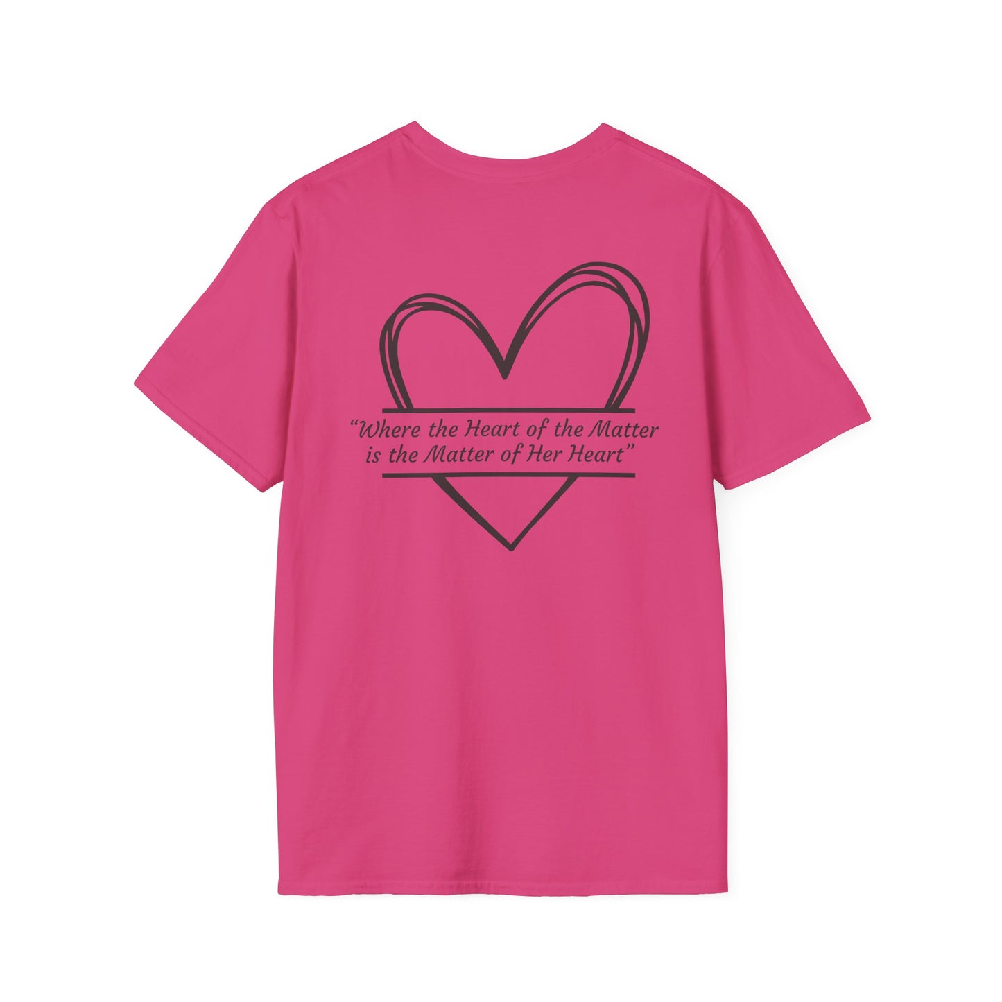 Hello Beautiful Unisex Softstyle T-Shirt - Empowering Outreach Ministry Tees Adult Tee - The Black Tee Xchange