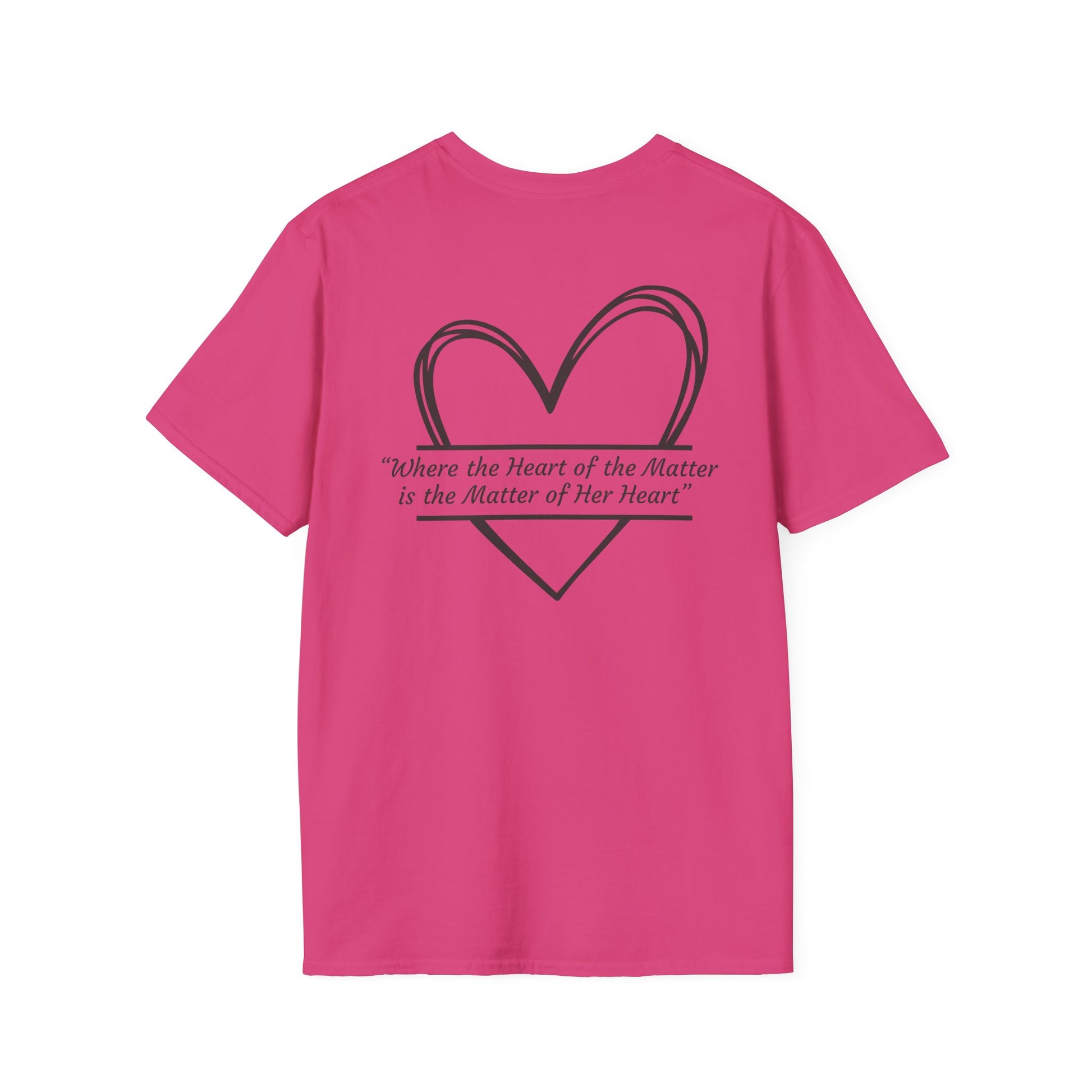Hello Beautiful Unisex Softstyle T-Shirt - Empowering Outreach Ministry Tees Adult Tee - The Black Tee Xchange